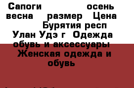 Сапоги Dolche vita осень - весна,40 размер › Цена ­ 1 500 - Бурятия респ., Улан-Удэ г. Одежда, обувь и аксессуары » Женская одежда и обувь   